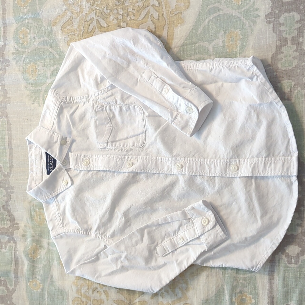 Boys suze 5 The Children's Place Crisp White Button Down Shirt